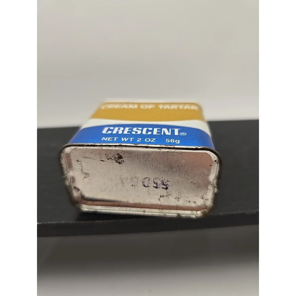 Crescent Cream‎ of Tartar Spice Tin  Seattle Vintage
